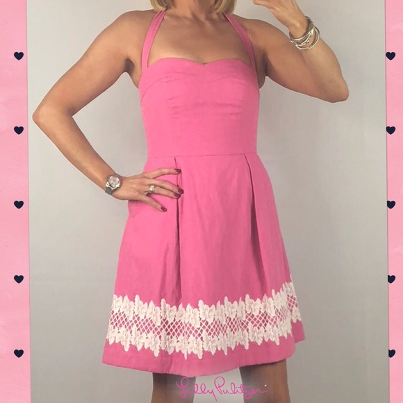 Lilly Pulitzer Crocheted Vintage Style Sun Dress 4 - Picture 3 of 6